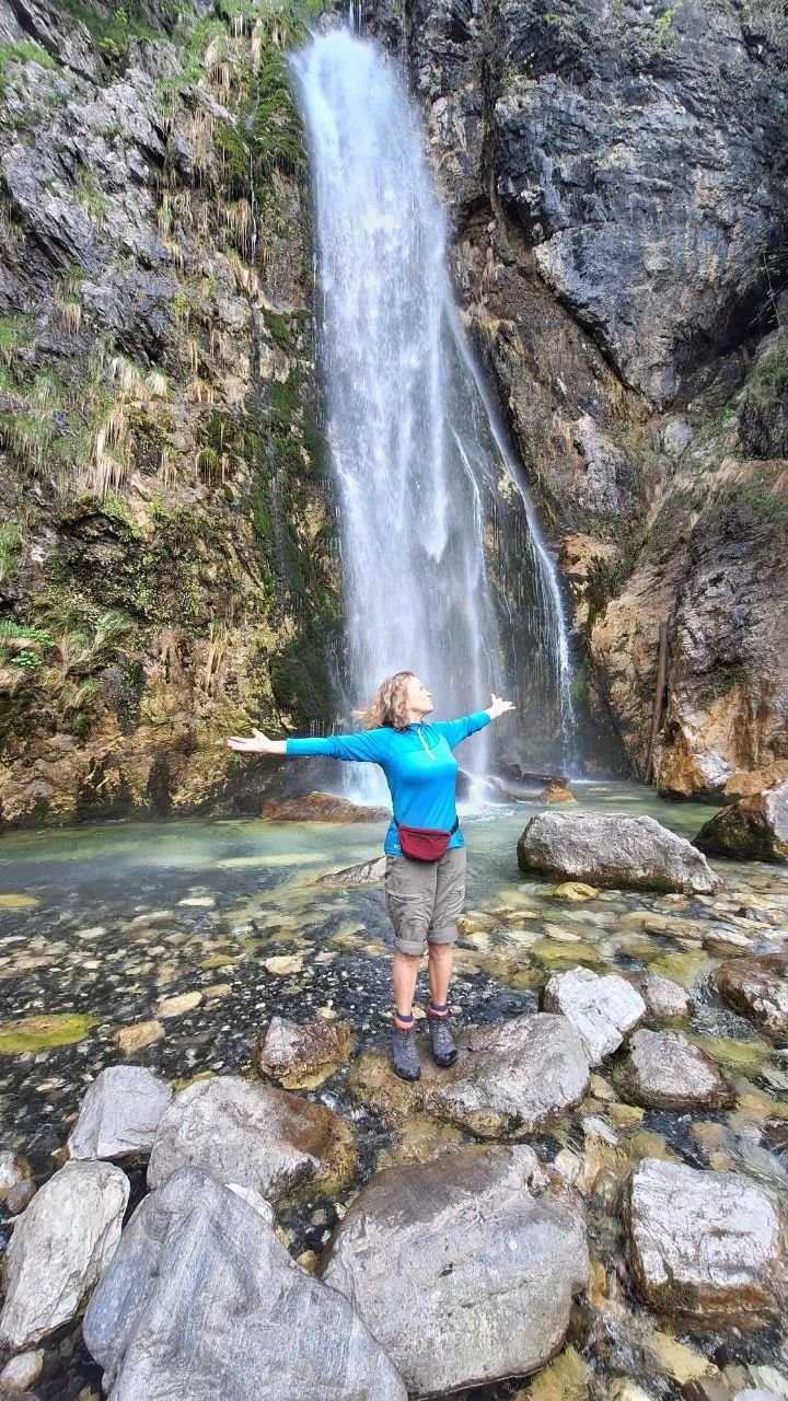 Wanderweg in den Albanischen Alpen